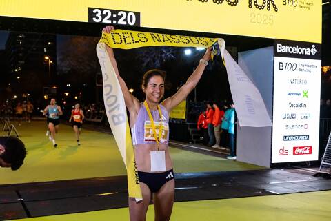 Marta Galimany bate el récord de Cataluña de 10 Km en la B100 Cursa dels Nassos